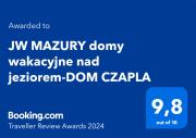 JW MAZURY domy wakacyjne nad jeziorem-DOM CZAPLA