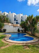 Apartamento Páteo - piscina, churrasqueira e vista jardim