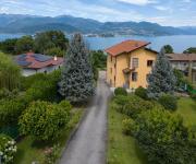 Casa Lilla - Lakeview Large Apartments With Garden Above Stresa