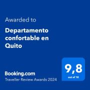 Departamento confortable en Quito