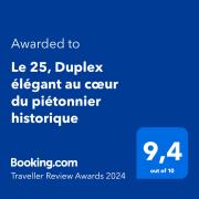Le 25, Duplex élégant au cœur du piétonnier historique Le 25, Duplex élégant au cœur du piétonnier historique