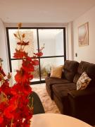 Lindo Flat na rua da PRAIA