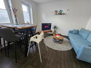 EcoCube Lingen - Balkon, 2Zimmer, Waschmaschine, GästeWC, Backofen