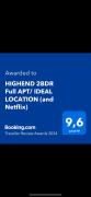 HIGHEND 2BDR Full APT IDEAL LOCATION (and Netflix)