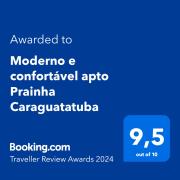 Moderno e confortável apto Prainha Caraguatatuba