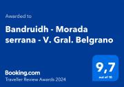 Bandruidh - Morada serrana - V. Gral. Belgrano