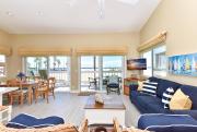 Multi Level Oceanfront Home with Patio on the Beach, Fire pit and 2 car garage