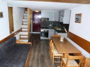 Résidence Aiguille Grive Bat Iii - Appartement 2 pièces 6 personnes en duplex, skis aux pieds, dans le village de Charmettoger à Arc 1800 MAE-1708