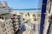 Apartamento Kit Ocian na Praia Grande Frente Mar