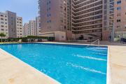 Amazing apartments in the modern Coruña building, near the beach, pool & garage