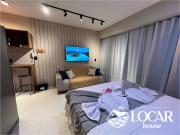 Flat premium com varanda gourmet no Makia Resort em Muro Alto 4 pessoas