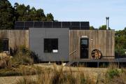 Devils Lair, self-contained eco cabin at McHenry Distillery & Brewery