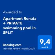 Apartment Renata + PRIVATE swimming pool in SPLIT