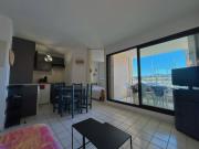 T2 cabine 4 pers. près plage, parking, vue port - Argelès - FR-1-388-90