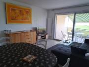 Appartement duplex face mer avec piscine, quartier Golf, 2 chambres, 2 salles deau, parking privé - FR-1-323-513