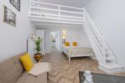 Studio Apartment with Mezzanine near Kraków City Centre by Renters