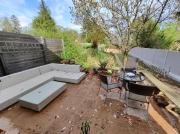 Romantic apartment with big terrace and garden view