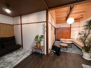 Old modern house in Nara