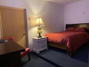 Renta de habitacióncama matrimonial