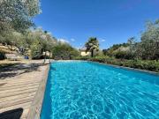 Stone house with pool