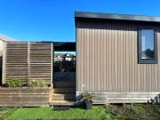 Mobil-home confort 6 pers, 3 ch, pisc chauffée, à 200m plage Jullouville - FR-1-361A-70