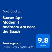 Sunset Apt Modern 1 bedroom Apt near the Beach