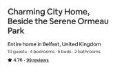 Charming City Home, Beside the Serene Ormeau Park Charming City Home, Beside the Serene Ormeau Park