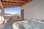 2+2apt. with a beautiful terrace and jacuzzi