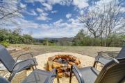 Pisgah Forest Retreat with Fire Pit, Grill and Views!
