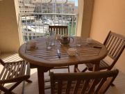 Hyères : Appart 4 pers marina climatisé avec garage - FR-1-335-162