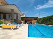 Casa con piscina privada y wifi a 300m de playa, se admiten mascotas, parking. 8 pers. - ES-325-6