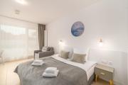 Aquamarina Prima 07 Seaside Studio by the BEACH with Terrace by Renters