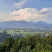 Koča v gozdu, Forest house near Bled