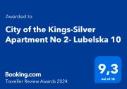 City of the Kings-Silver Apartment No 2- Lubelska 10