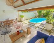 Chic Home with Private Pool, 1 min to Beach