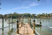 Charming Fishing Cabin Has It All, Full Dock and Summer Kitchen, Access to SUPs, Bikes, Beach Gear