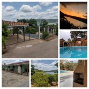 Refugio a Beira do lago Piscina Churrasqueira Vista privelegiada para o Por dos sol Canto dos Passaros