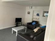 Pink door house in Clifden