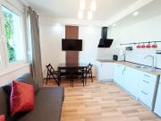 Garden view in the downtown