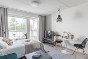 Modern studio by Finnoo metro