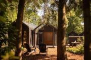 Hytte I Tiny house met zonnige bostuin