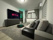 Princess Retreat Beautiful Modern Aprt 2 min walk from Quarteira Beach