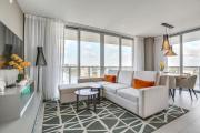 Walk to Hollywood Beach Upscale 16th-Floor Condo