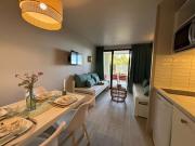 Studio cabine calme 5 pers, piscine, parking, Cannes la Bocca - FR-1-609-102