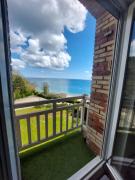 Appartement pleine vue mer au bord de la plage