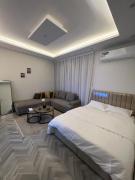 شقة استديو انيق وهادئ بدخول ذكي في حي القيروان