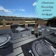 Le lagon vue dégagée