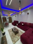 Modern furniture apartment.