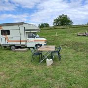 Camping car vintage