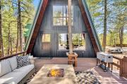 Green Roof A-Frame Endless Views Modern Cabin